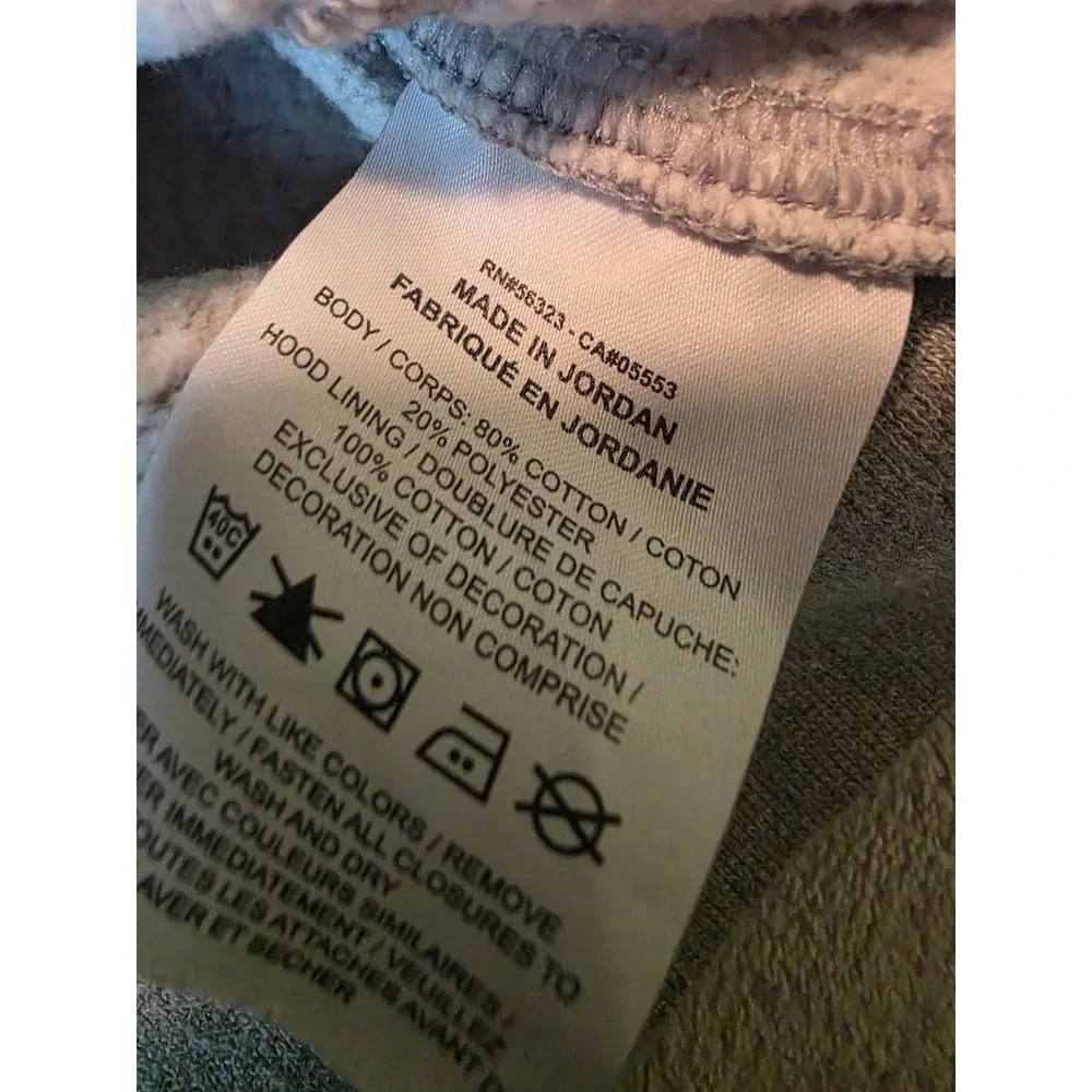 Nike Full Zip Hoodie Mens Large Gray Fleece Sportswear Activewear Casual